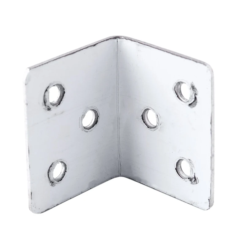 Угловая скобка из нержавеющей стали 38x30 мм правое Угловое крепление для полок l