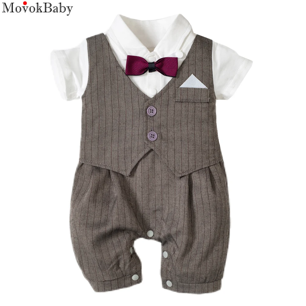 

Детская летняя хлопковая одежда для мальчиков комбинезоны для маленьких мальчиков, вечерние костюмы с короткими рукавами, костюм для детей...