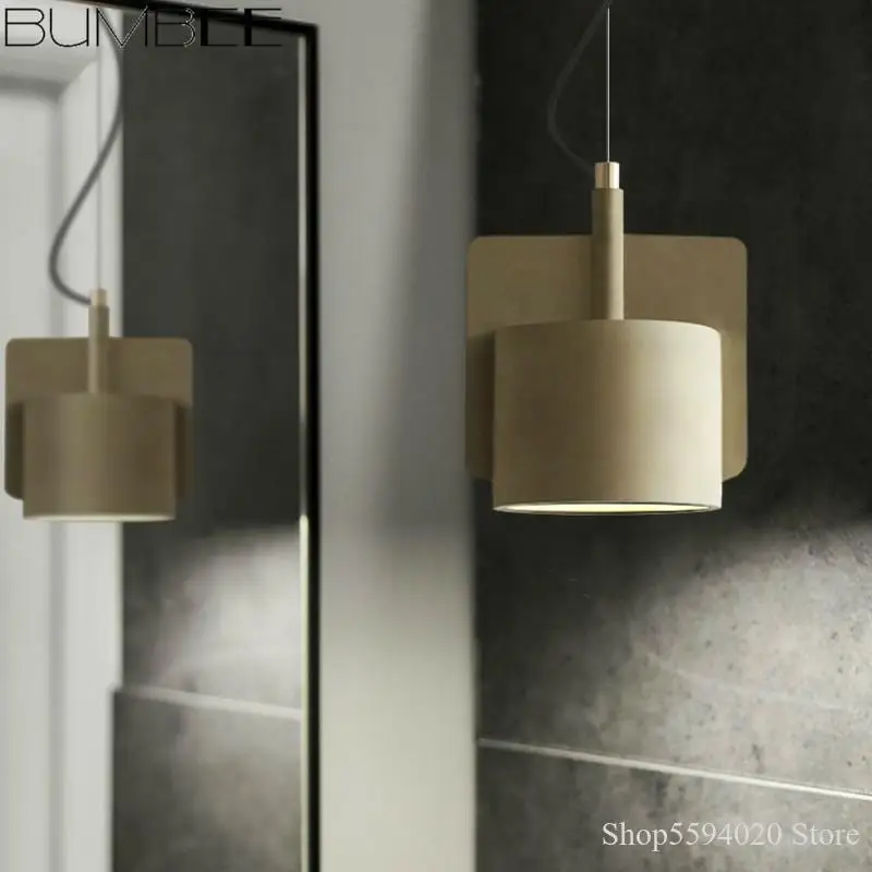 Скандинавский макароновый блеск подвесные светильники промышленный стиль