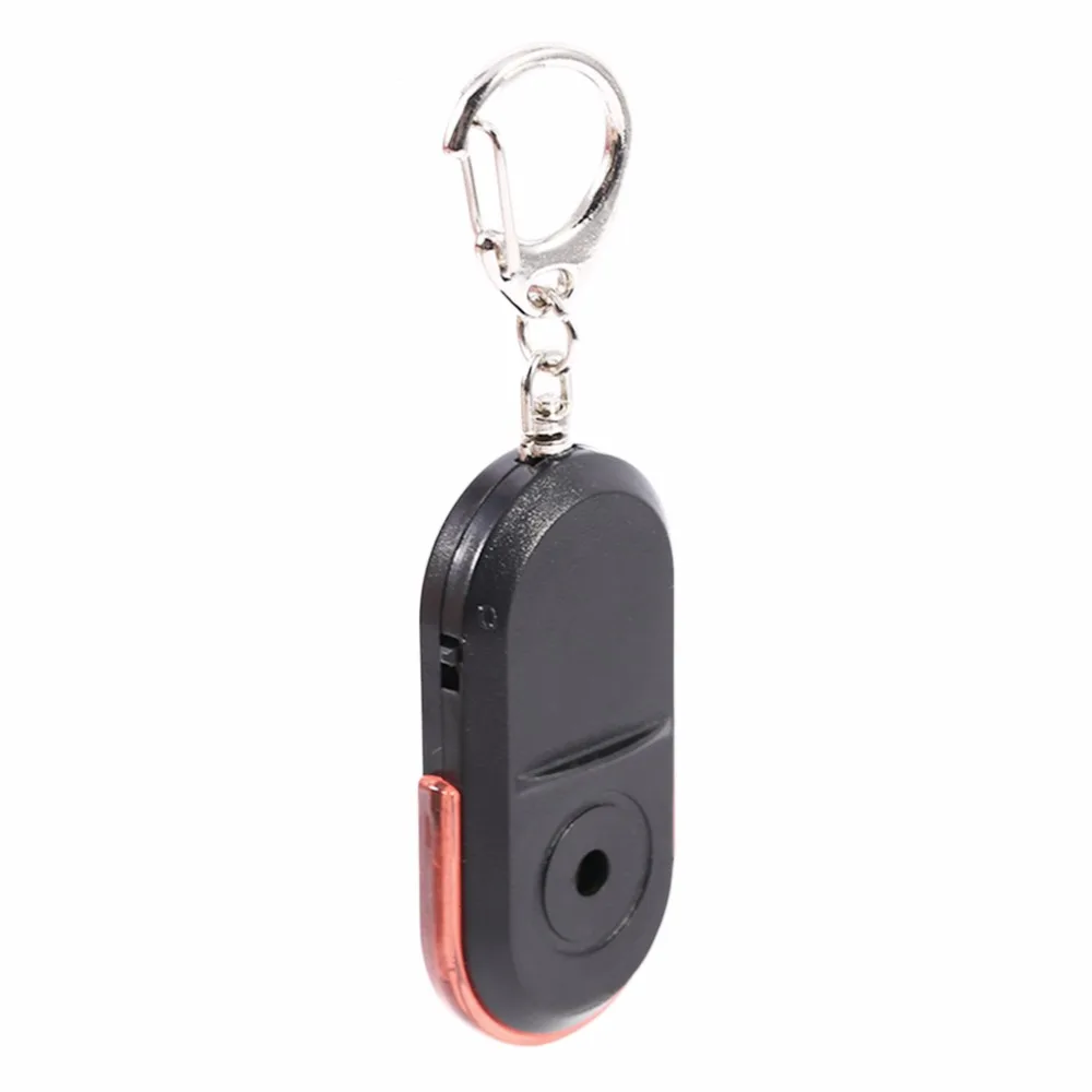 Anti-Lost Alarm Key Finder Locator Keychain Whistle Sound With LED Light Mini Anti Lost Key Finder Sensor