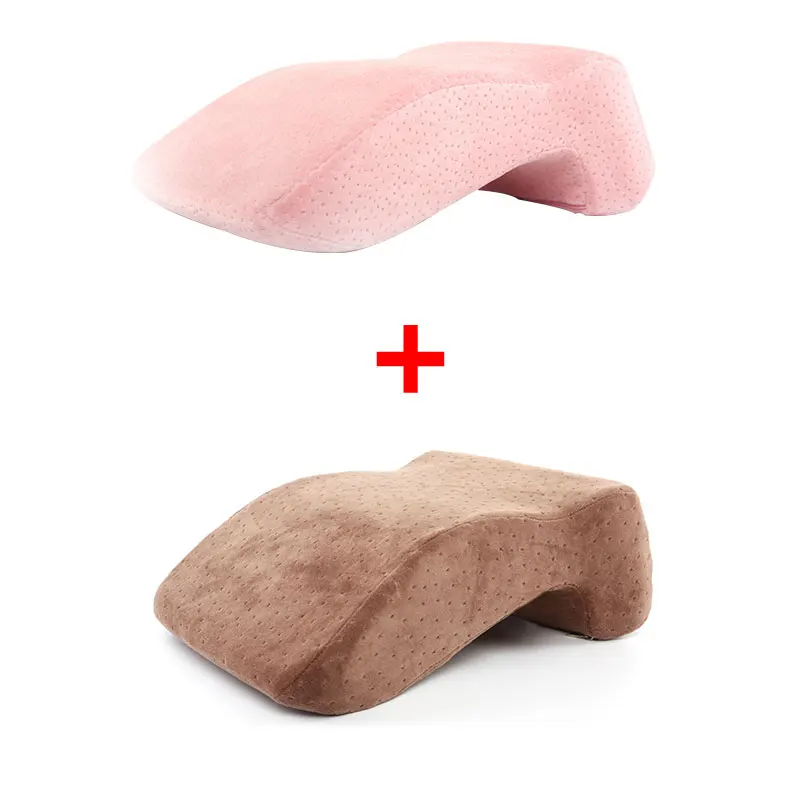 Pink and Brown Arch дорожная подушка для шеи против давления для рук защита шеи подушка для шеи домашняя пара Подушка для офиса nappingпутешествия almohada - Цвет: Pink and Brown