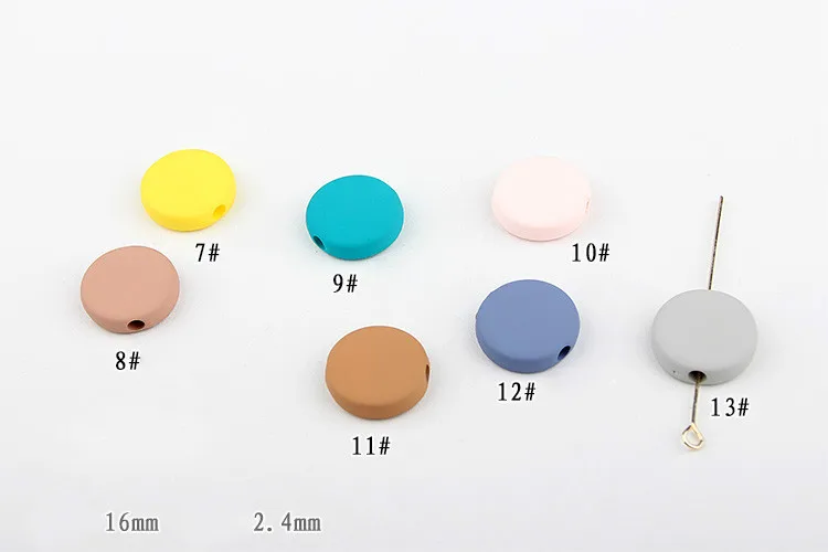 Стиль Макарон цветная линия резиновая краска прямые отверстия маленькие круглые