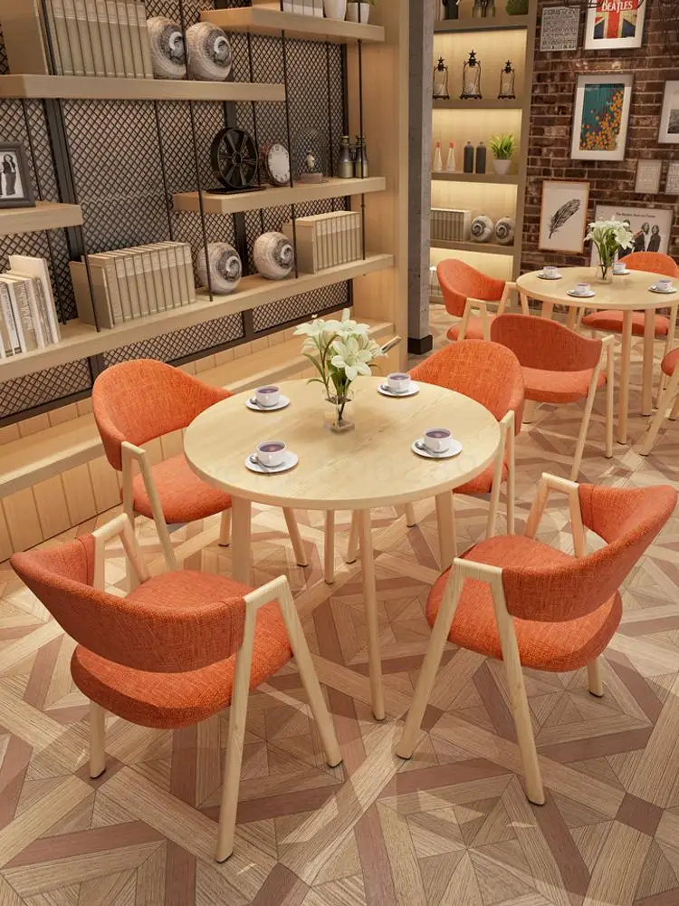 Простой Приём и переговоров стол стул Комбинации молока Чай Кофе магазин 4s офис