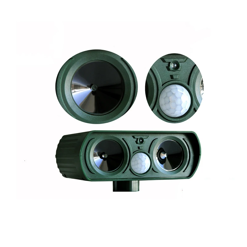 

1PC Cordless Ultrasonic Solar Pest Repeller Outdoor Animal Bird Mouse Mice Dog Foxes Chaser Repellent Garden Powered Supplies