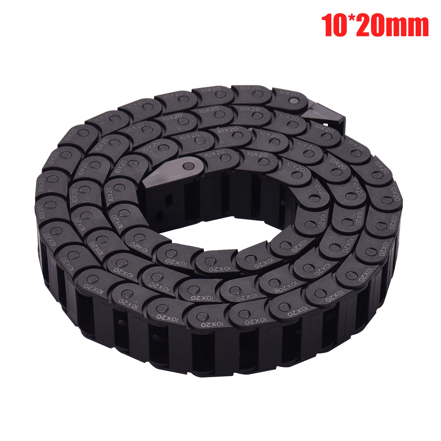 

Aibecy Drag Chain Cable Towline Transmission Chain 10*10mm Inner 1M/3.3ft Length for 3D Printer CNC Machine