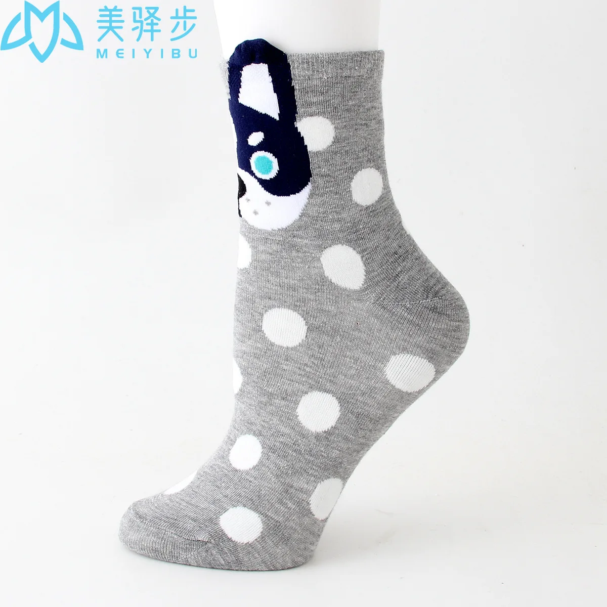 12 Pairs Per Set Dog Korean Cartoon Dog Stocking Socks Jacquard Mimi Dog Stocking Manufacturers Wholesale