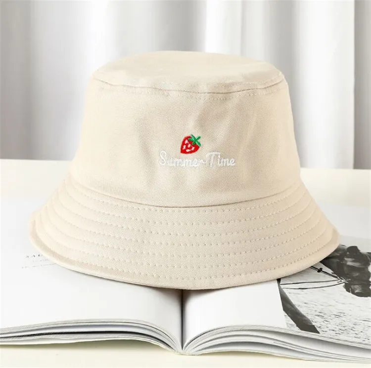 

New women casual cotton fisherman caps Outdoor adult men fishing panama gorros hunting Bucket hats Sun hat