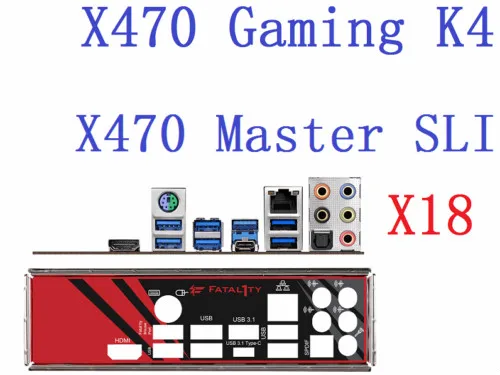 Плата защиты I/O IO для MSI X470 Gaming K4 Master SLI материнская плата|Запасные части| |