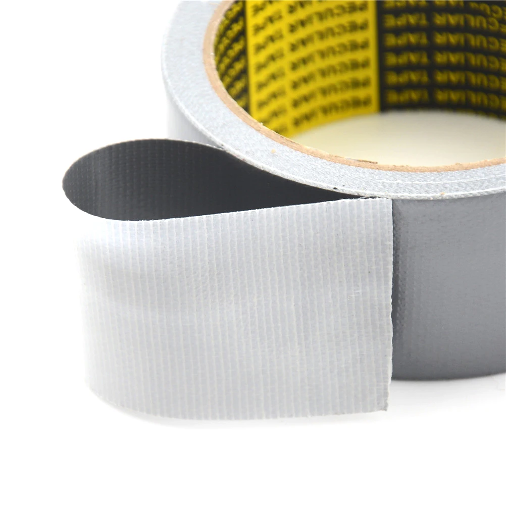 

1pc 4cmx10m Duct Tape Silver Gray Color Carpet Tape Wedding Celebration Tape
