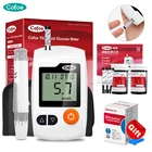 Cofoe Yili медицинский глюкометр измеритель уровня глюкозы в крови диабет глюкометр для измерения уровня сахара в крови и тест-полоски и Ланцеты