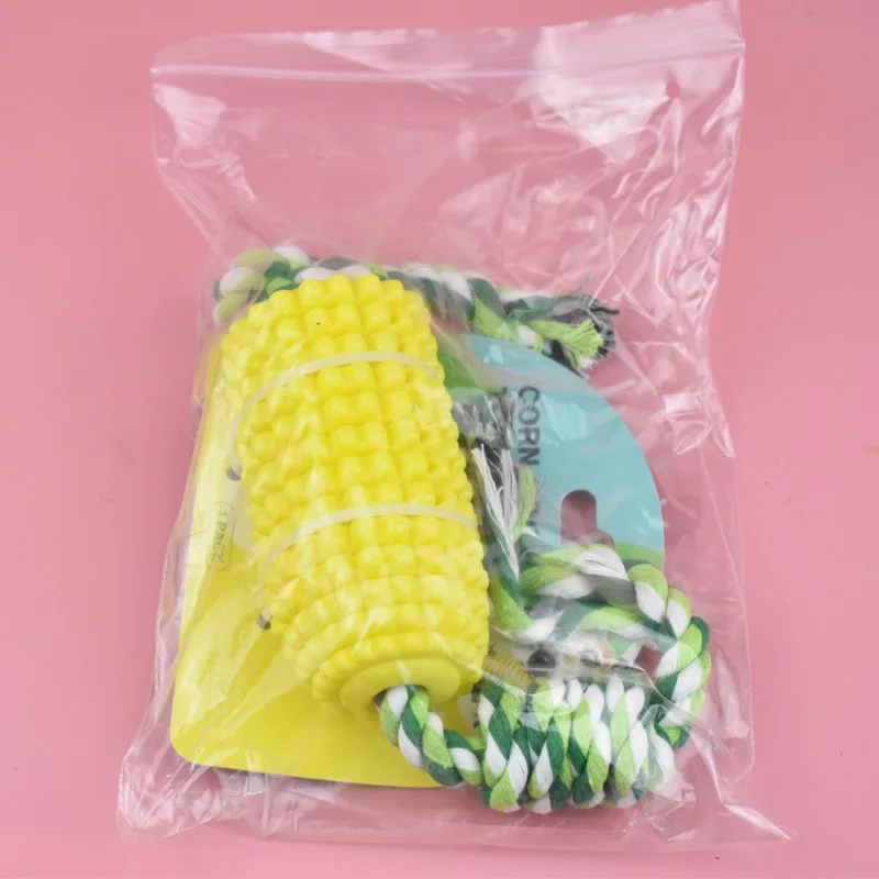

Pet Biting Corn Molar Stick Resistant Toothbrush With Playing Chasing Chewing Pet Products Accessories Supply dog chew toys