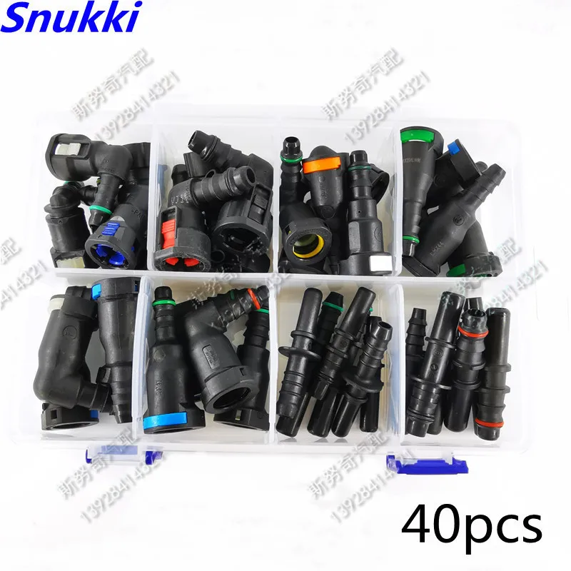 Высокое качество один комплект фитинги для топливной трубы авто Топливопровод