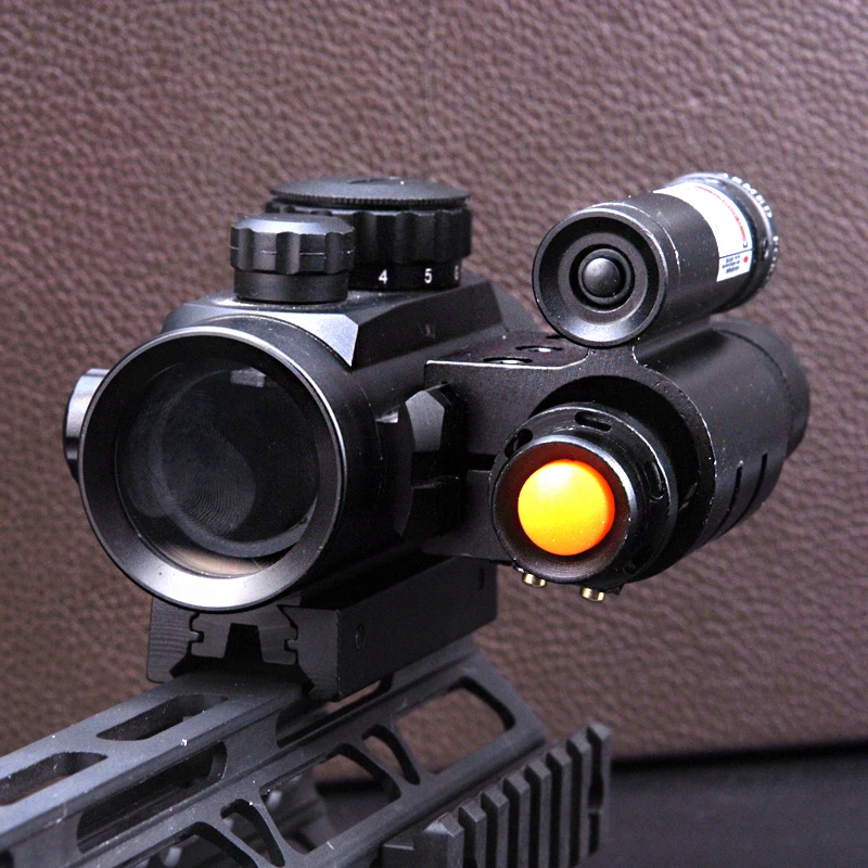 Охотничий оптический прицел Red Dot для 11 мм или 20 рельс с тактическим красным