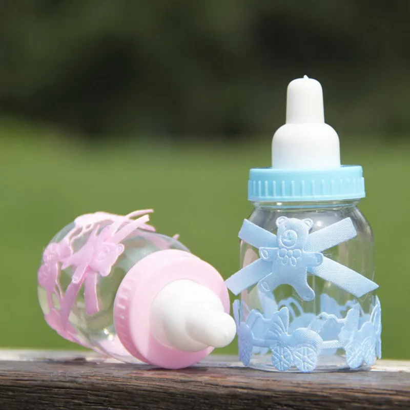 

12 Pcs Baby Mini Portable Feeding Bottle Baby Nursing Care Feeder Fruit Juice Milk Water Bottle
