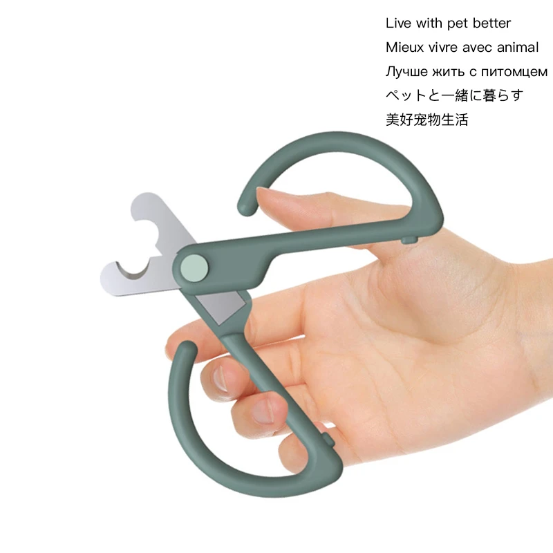 

Dog Cat Nail Clippers Nail Scissors, Professional Claw Trimmer for Cat, Kitten, Hamster&Small Breed Animals