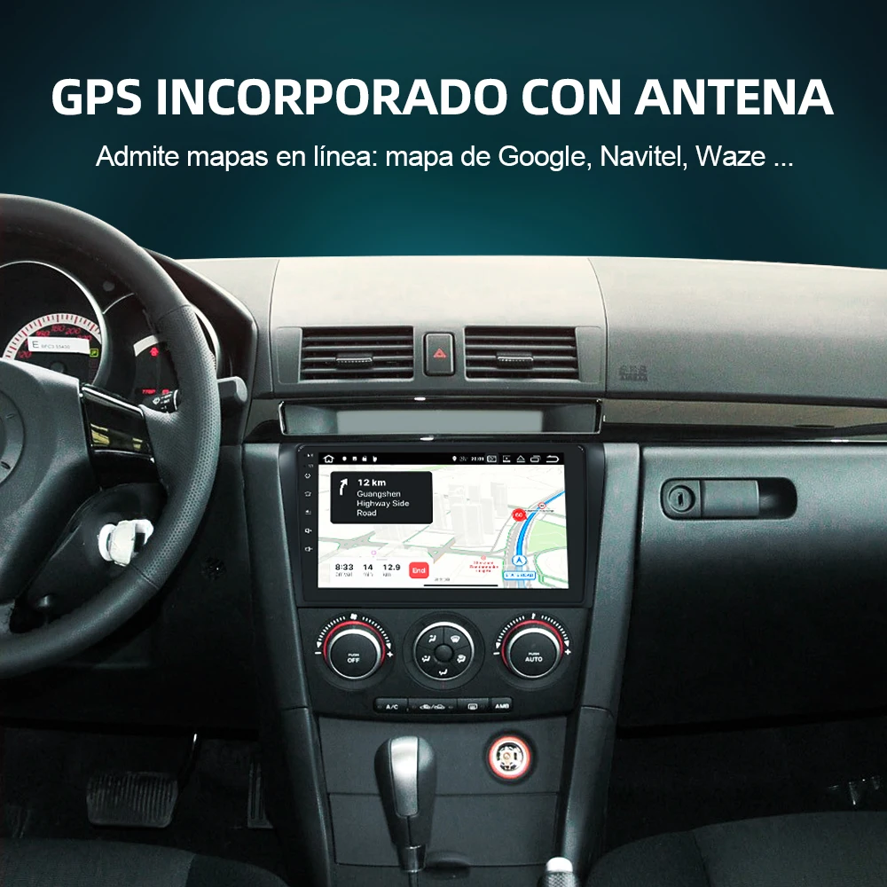 Автомагнитола ISUDAR Android для MAZDA 3 2004 2005 2006 2009 Авторадио мультимедийная система с GPS