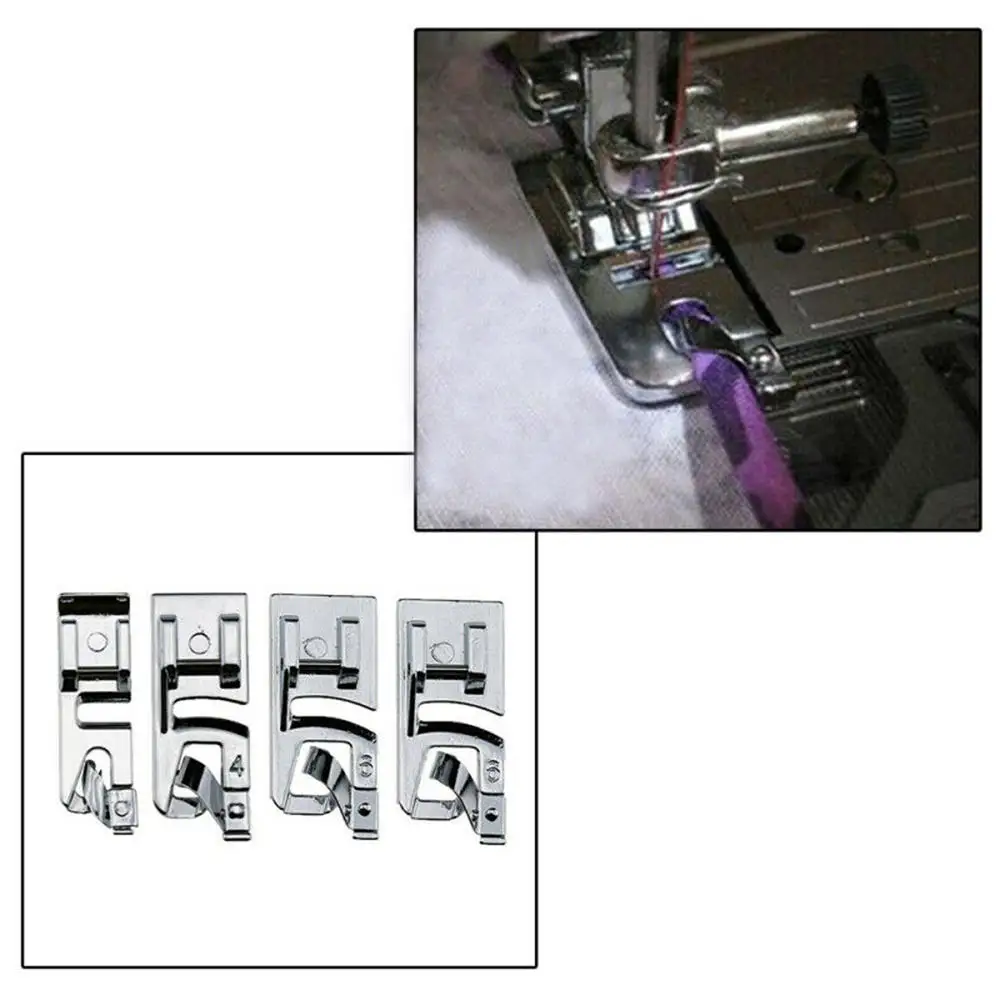 4 шт. многофункциональные прижимные лапки для швейной машины 3/4/6 мм | Дом и сад