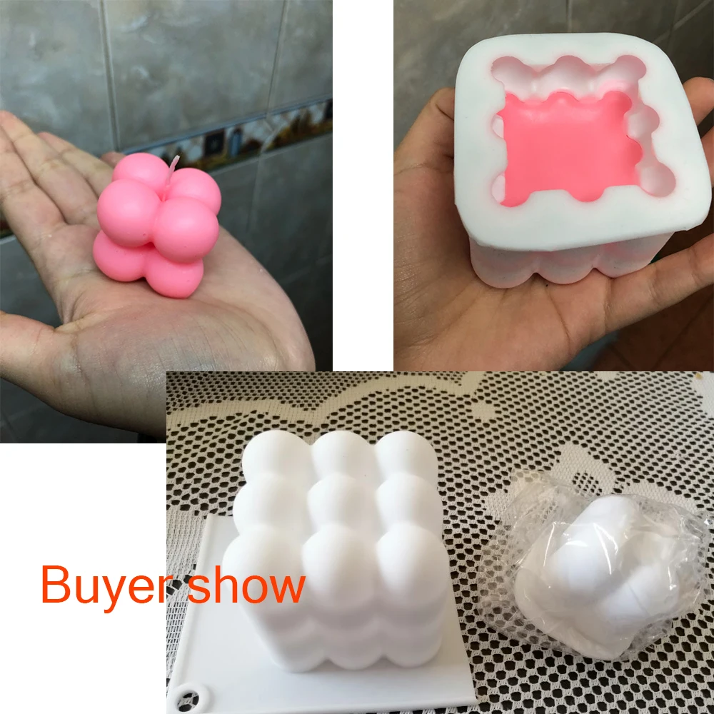 

Soy cloud tulip flower-shaped silicone mold Aromatherapy Candle Mould DIY Handmade Candle Material Resin Mold Making Supplies