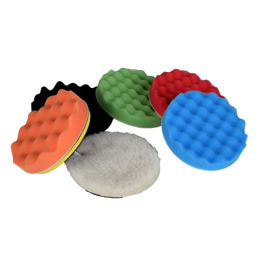 

6\" Polishing Pad Waxing Accessory Buffer Buffing Gross Parts Polisher