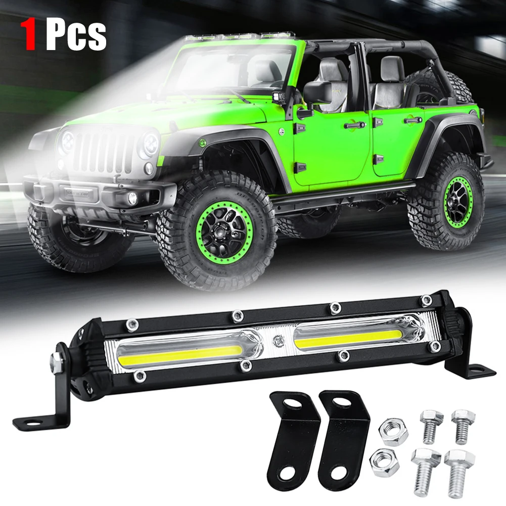 2 х 48W 12V 24V 18LED рабочий Светильник лампы пятно луча бар автомобилей SUV внедорожный