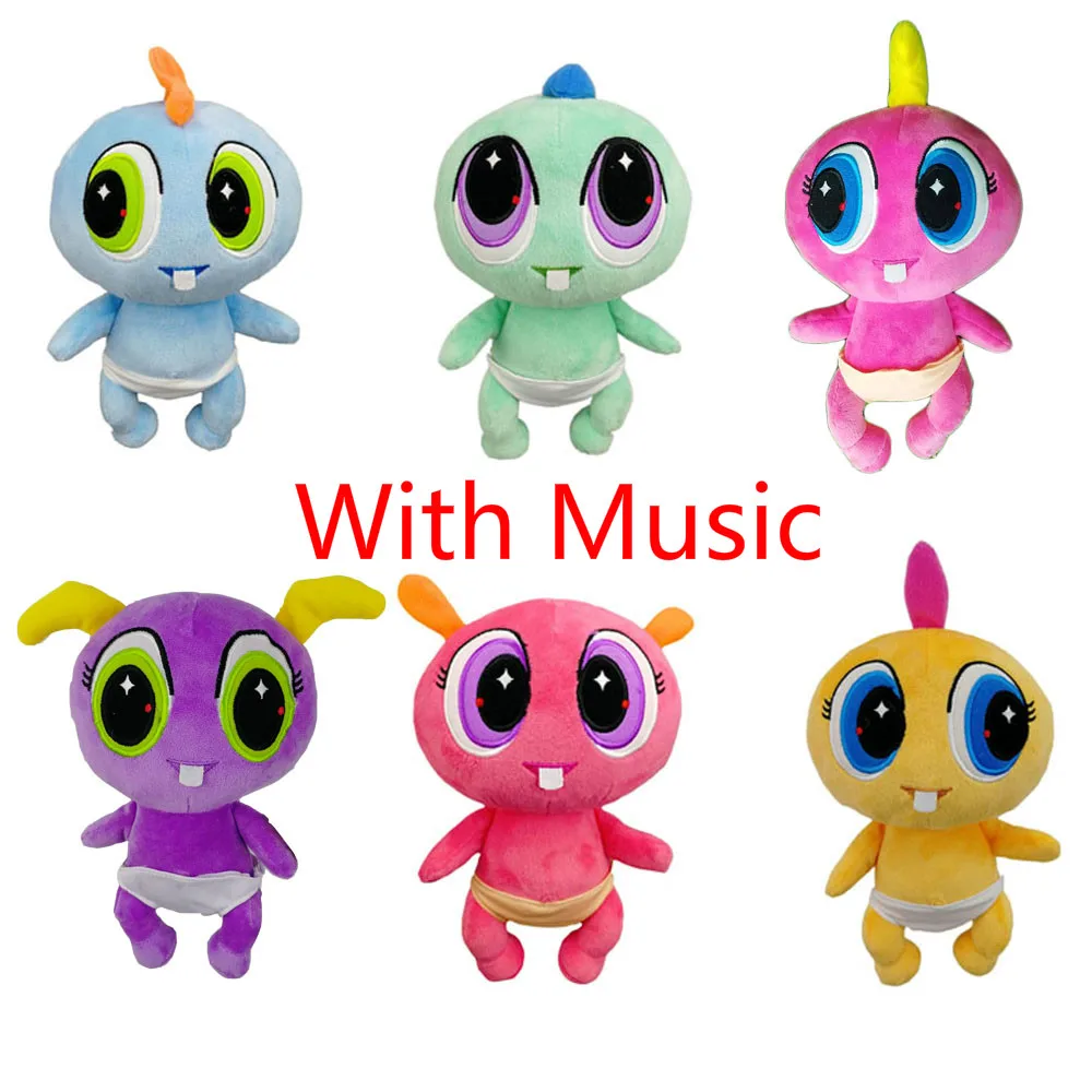 6pcs with music 6 шт. Ksi Meritos Casimeritos Juguetes Ksimeritos мягкие куклы Мягкие животные плюшевые игрушки для детей Рождественский подарок - Цвет: 6pcs with music