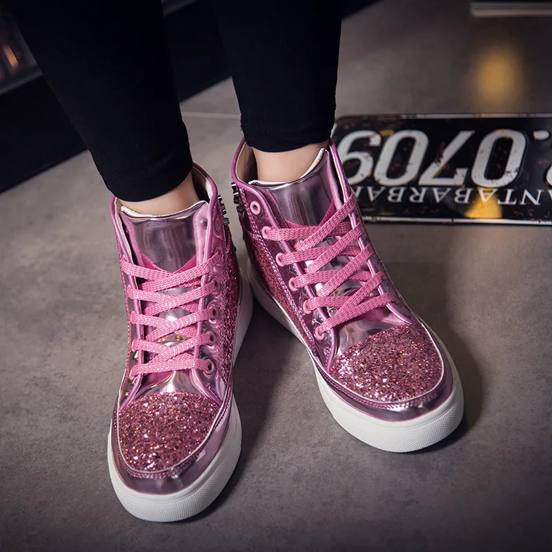 Ботильоны мужские кожаные блестящие модная обувь для отдыха на открытом воздухе