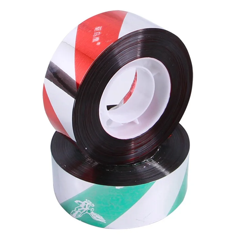 

Practical Flash Reflective Bird Scare Tape Audible Repellent Fox Pigeons Repeller Ribbon Deterrent Tapes 2.5CM Orchard Pest