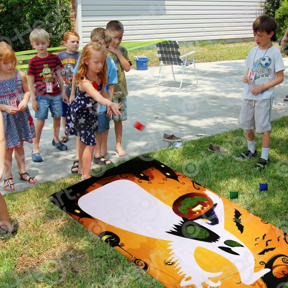 Хэллоуин Тыква бобы мешок бросать игры призрак Веселые карнавальные Вечерние