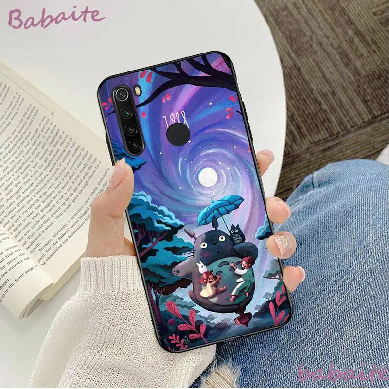 

Babaite Ghibli Art Totoro Colorful Cute Phone Case for XiaoMi MI redmi K20 NOTE4 4X 5 5A 6 6PRO 7 8 8PRO Mobile Cover