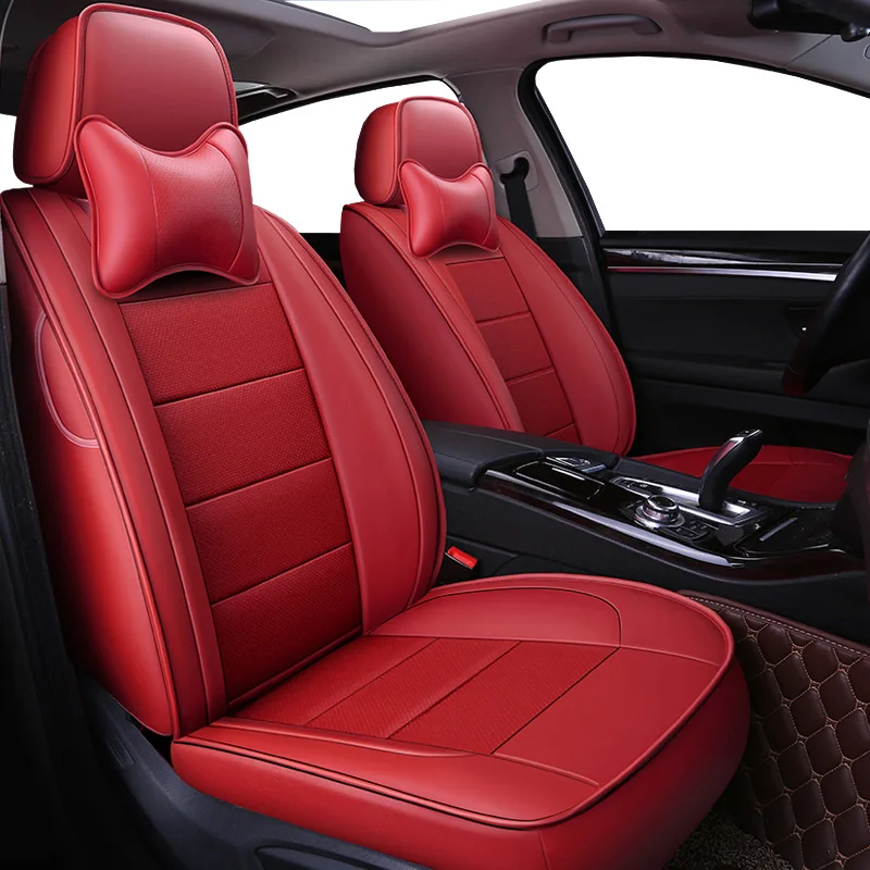 Cowhdie кожаный универсальный чехол для автомобильных сидений Mitsubishi ASX outlander Lancer SPORT
