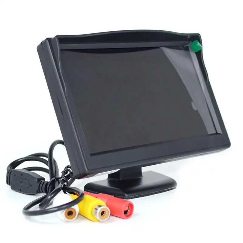 

2022 New 5 Inch Car Monitor TFT LCD Car Rear View Monitor Parking Rearview System For Backup Camera Car Accessories