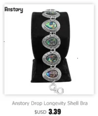 Oval Natural Quartz Stone Crystal Bracelet Vintage Look Antique Silver Plated Fashion Jewelry For Woman TB348
