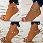 Женские браслеты на босую ногу LETAPI, браслеты на лодыжке с цепочкой