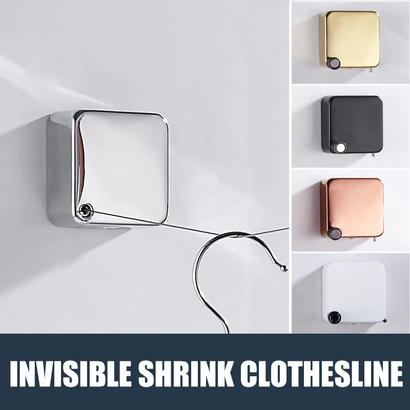 Экономичная сушилка для белья внутренняя телескопическая выдвижная веревка
