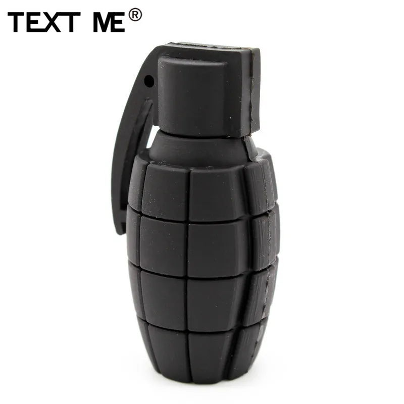 TEXT ME Мультфильм силикагель гранат 8 ГБ 16 ГБ 32 ГБ бомба пушки ручка-накопитель USB флеш-накопитель