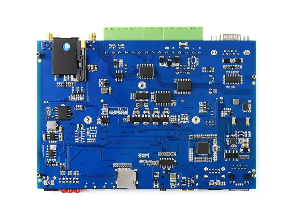 Verkauf Waveshare Rechen Modul Industrielle IoT Basis Bord, Mit 4G Konnektivität Und PoE Funktion, Für Raspberry Pi CM3 / CM3 + Serie