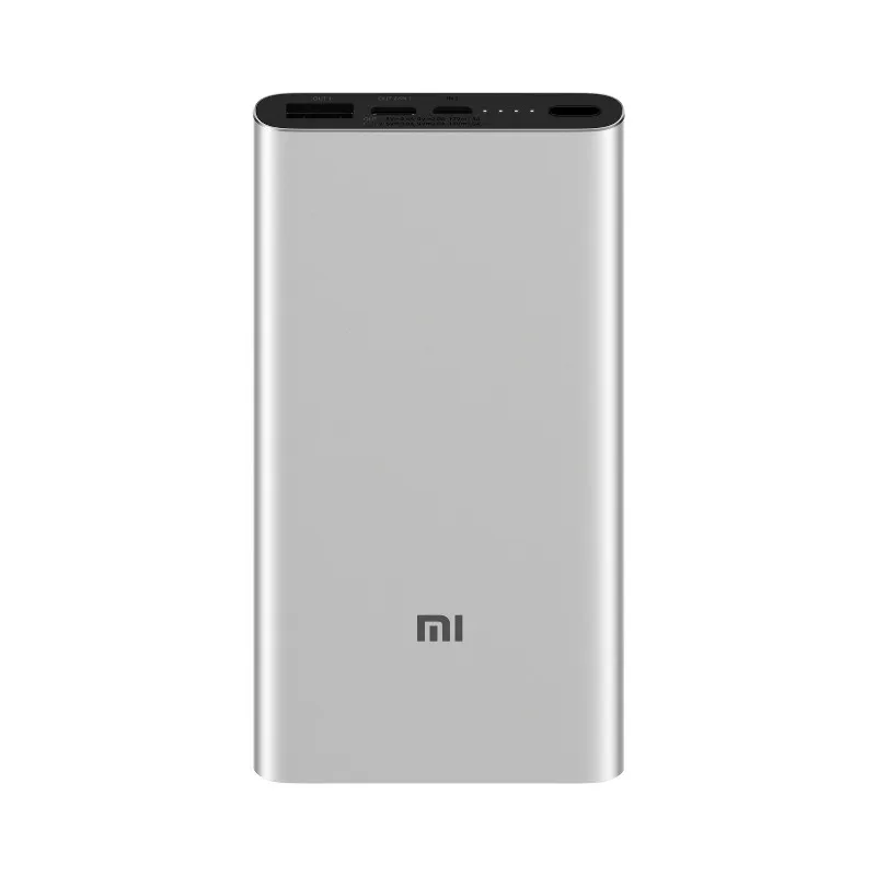 Xiaomi power Bank 10000 мАч 3 двойной USB выход s 18 Вт QC3.0 Быстрая зарядка для мобильного телефона Быстрая зарядка внешний аккумулятор