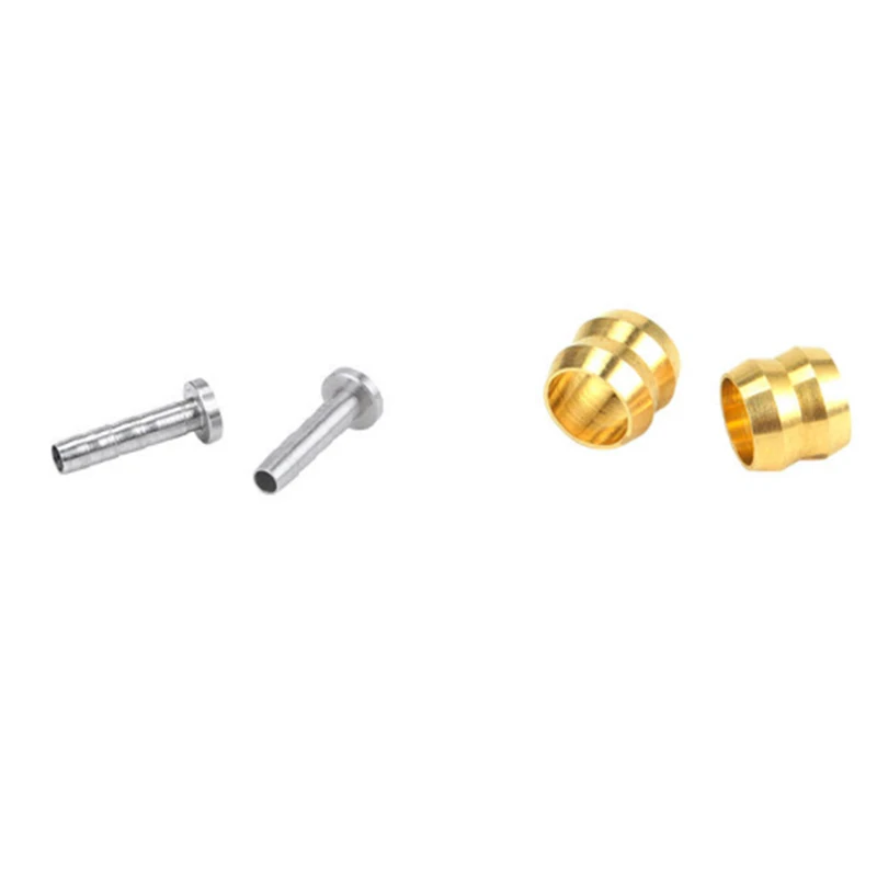 TRLREQ Велосипедный тормозной оливковый и латунный Соединительный комплект для