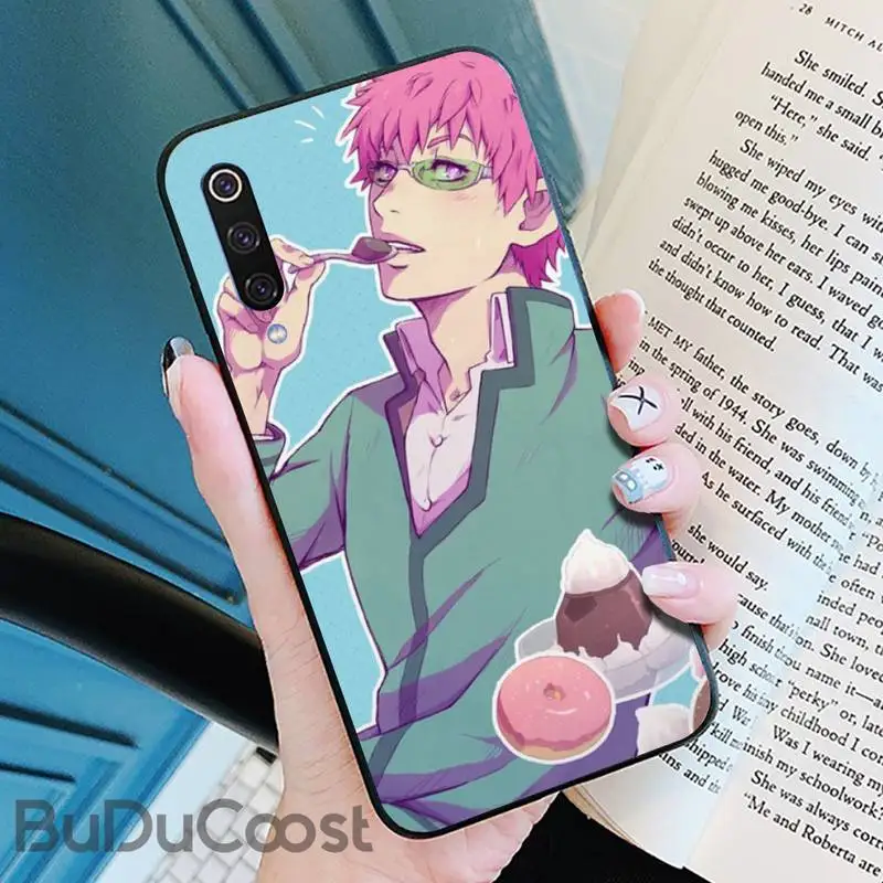 

CUCI disastrous life of saiki k Phone Case For Redmi Note 8 8A 7 6 6A 5 5A 4 4X 4A Go Pro Plus Prime