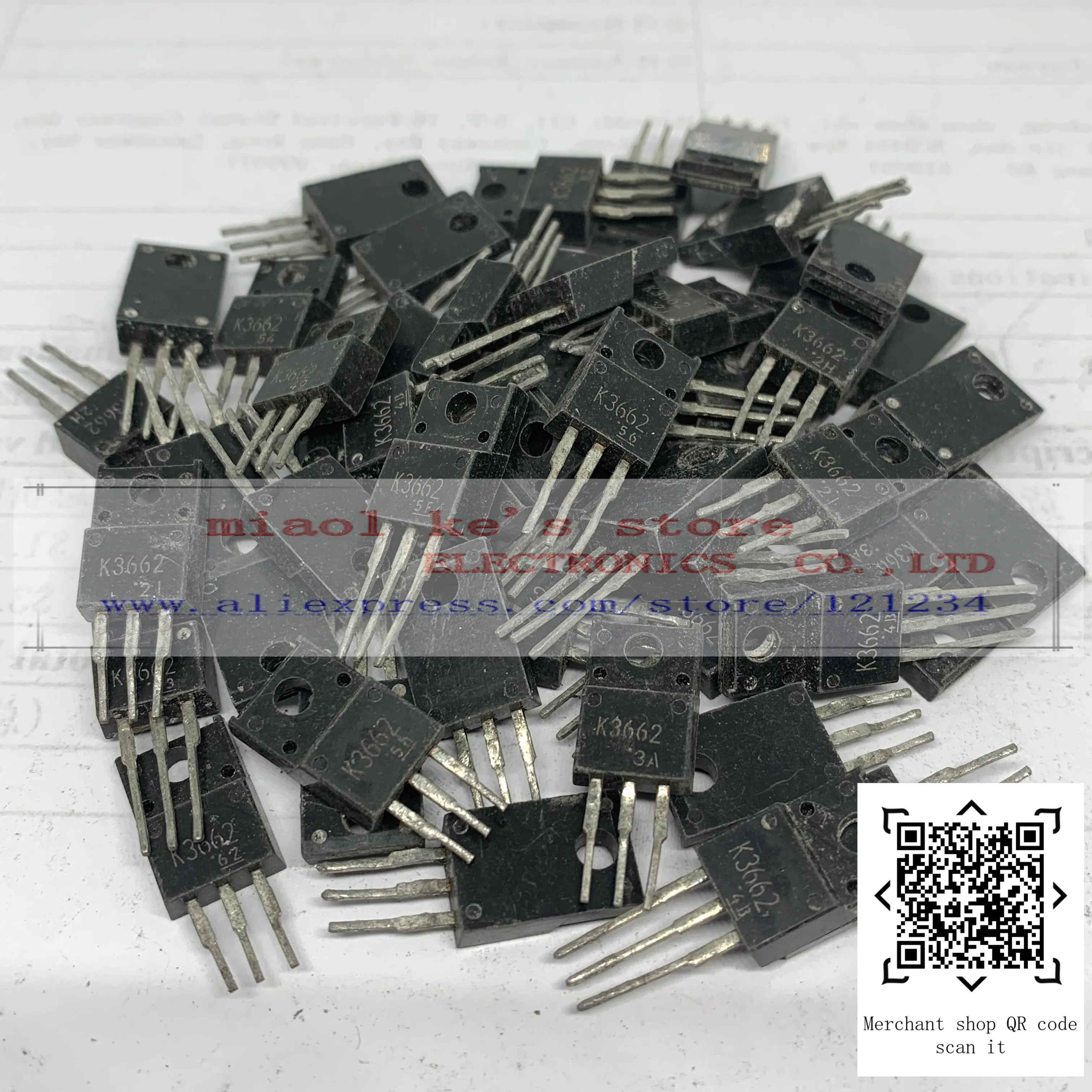 [10pcs]Used goods 2SK3611 2SK3636 2SK3659 2SK3662 2SK3699 K3611 K3636 K3659 K3662 K3699 | Электронные компоненты и