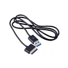 USB-кабель для зарядки и синхронизации данных для ASUS Eee Pad Tablet Transformer TF101 TF201, оптовая продажа, USB 3,0, 40-контактный порт для передачи данных. В наличии черный 95 см