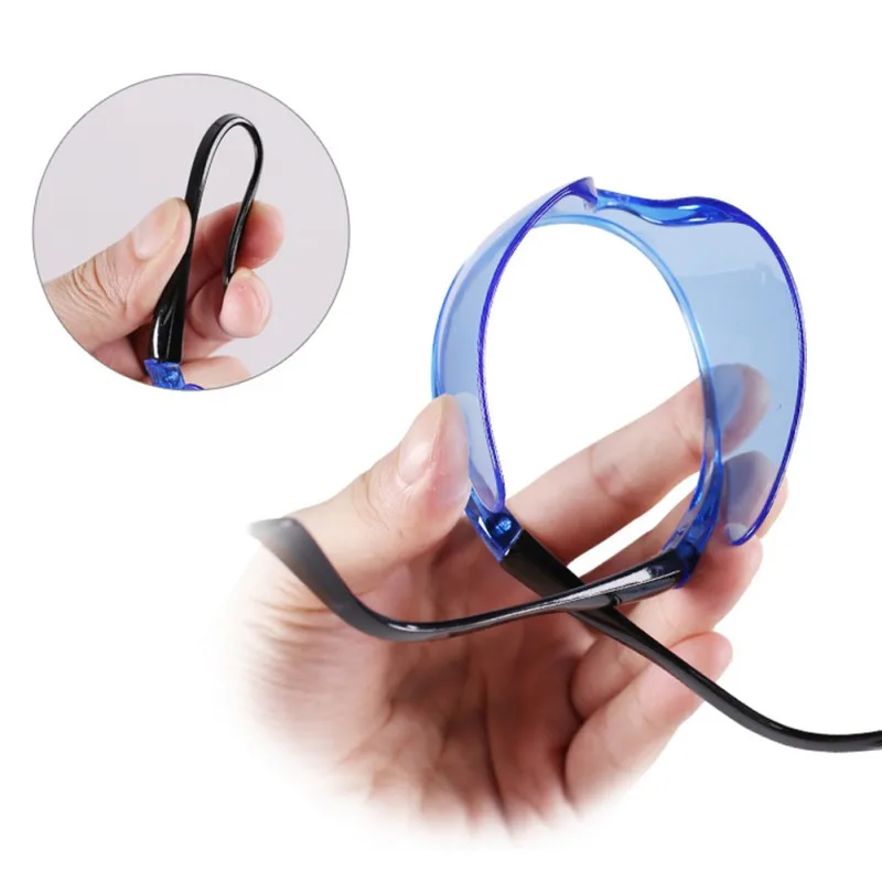 

Children Safety Glasses Kids Protective Goggles Outdoor Windproof Dust-proof Eyewear Bent Protection Glasses Transparent Lens