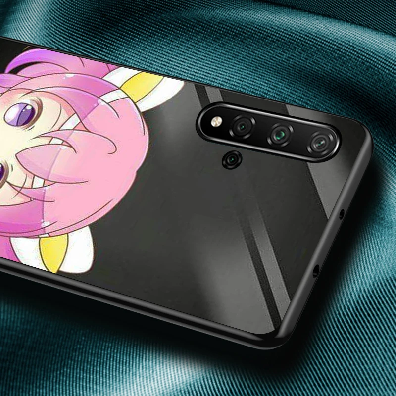 Cartoon beauty for Honor 30S 30i 30 View V 20 Pro 5G 20S 20E 10X 10 10i 9N 9C 9S 9X Lite Black Phone Case