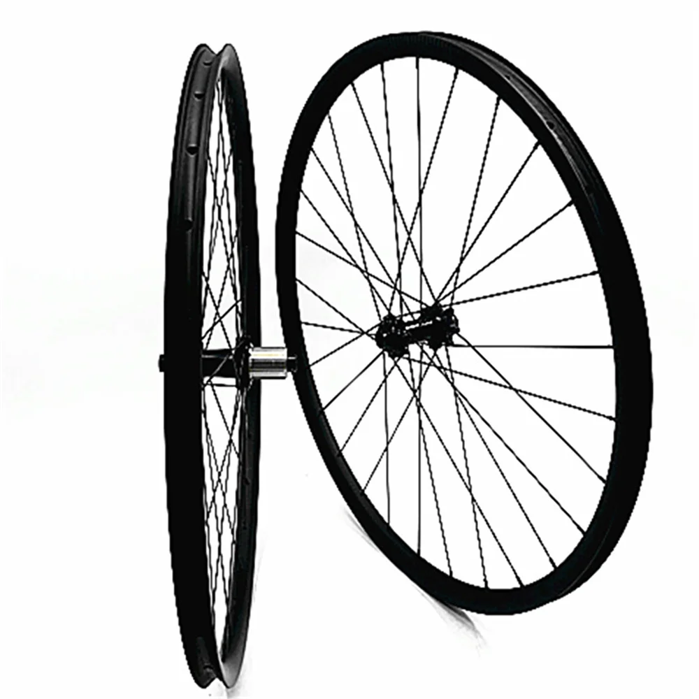 

27.5er carbon mtb disc wheels powerway M42 100x15 142x12 Mountain Bike wheelset 30x25mm tubeless bicycle wheels