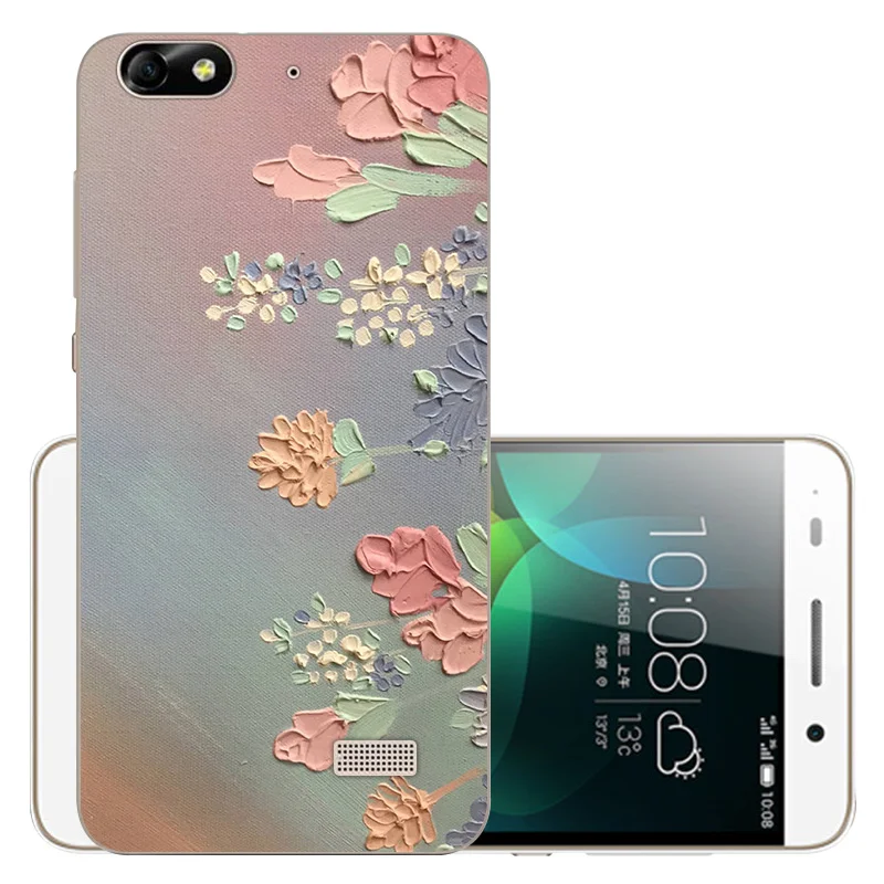 Чехол-книжка 5,0 дюйма для huawei Honor 4C, чехол CHC-U01, CHM-U01 чехол для huawei Honor 4C, мягкий силиконовый чехол для huawei G Play Mini - Цвет: ALTHGQ