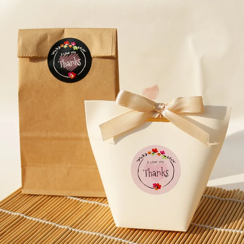 Круглые этикетки 108 шт. наклейка для упаковки конфет сумочка драже Подарочная