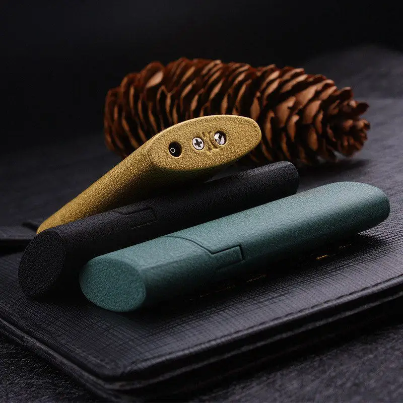 Газовая зажигалка ультратонкие портативные металлические зажигалки матовое