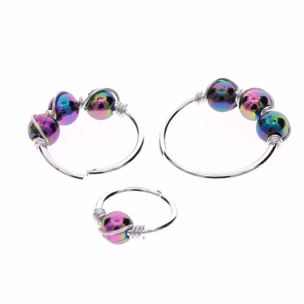 2 шт. уха ногтей кости серьги штанги Серьги Для Пирсинга Ушей пирсинг черный