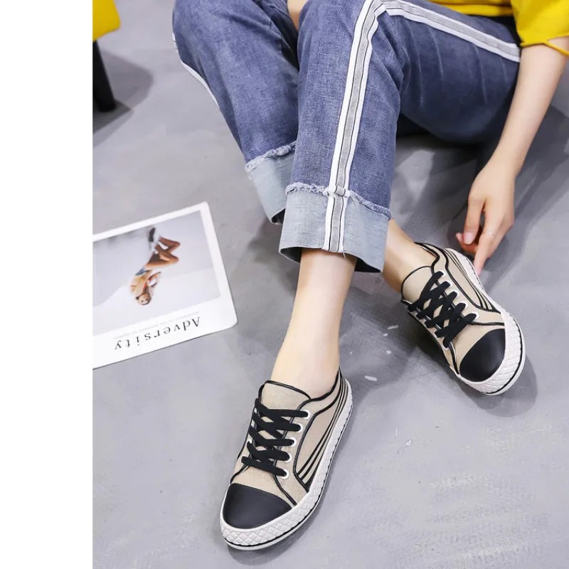 Вулканизированная женская обувь Новинка сезон весна осень студенческий