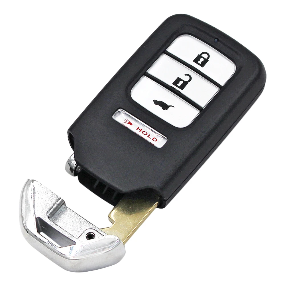 Keyless Go 3+1/4 Button Smart Remote Key (SUV) 313.8MHz ID47 Chip FCC ID: ACJ932HK1210A HON66 Blade for Honda CRV CR-V 2015 2016 |